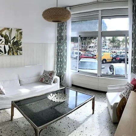 Family House In Front Of Plaza Del Medano El Médano